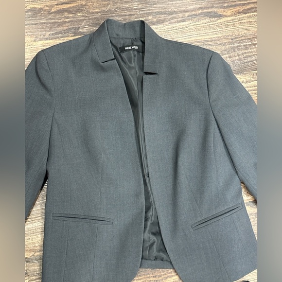 Nine West Grey Skirt/Blazer Set - Picture 4 of 4